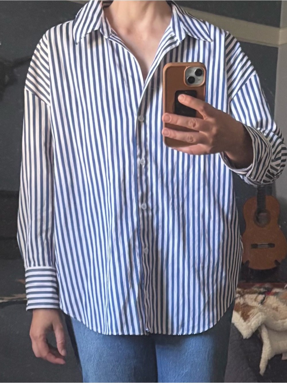 Zara Striped Shirt. XS.